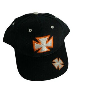 Orange County Choppers Adjustable Hat Cap Black Embroidered Biker Streetwear